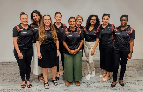 Molly Wardaguga team