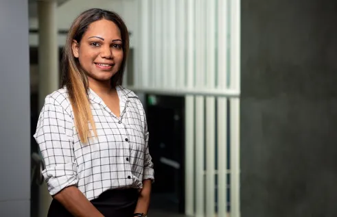 Charles Darwin University (CDU) undergraduate law student Michelle Burchill has been awarded the 2022 John Koowarta Law Scholarship. 