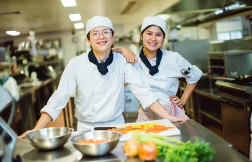 Palmerston Cookery students