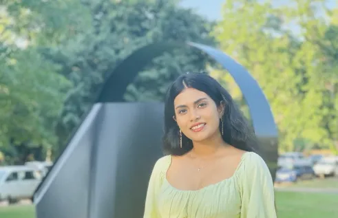 CDU science student Alina 