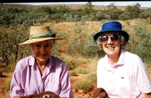 Sisters Nancy Kingsland and Alison Jackson - Valued CDU Bequestors 