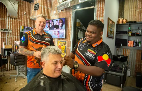 Students in remote communities across the Northern Territory will now have better access to be able to study hairdressing on their home soil thanks to a new program by CDU. 