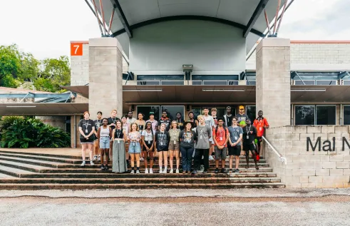 Group Photo from Aspire Year 12 Kickstarter