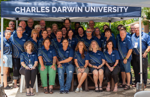 Charles Darwin University’s (CDU) senior leadership team gathered at the Katherine Rural Campus in early February to connect with each other and define and plan the initiatives for the year ahead. 