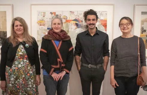 Artists co-exhibiting at the Canberra Museum and Gallery 