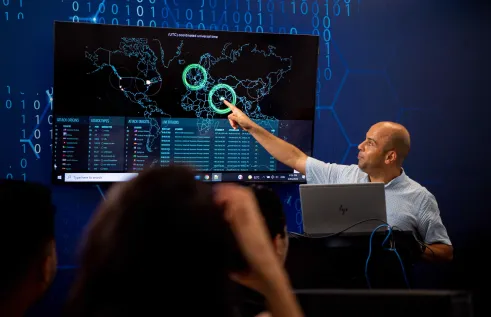 Image of cyber security at CDU