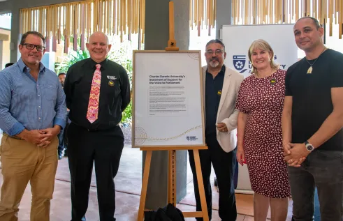 CDU launches its campaign in support of YES vote for First Nations Voice to Parliament.