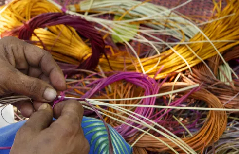 strategic direction image- academy of arts - basket weaving 