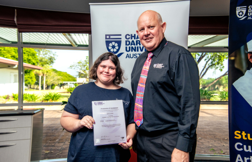 Students from local organisation Project21 recently graduated from Charles Darwin University’s (CDU) Food Safety Supervision Skill Set course. 