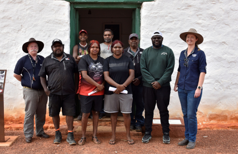 first nations tourism students and lecturers