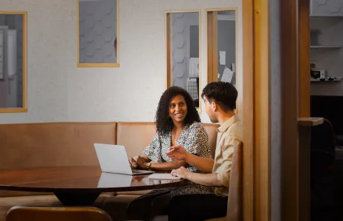 HDR student and supervisor