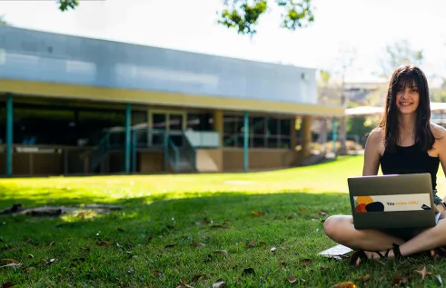 Student at Casuarina campus