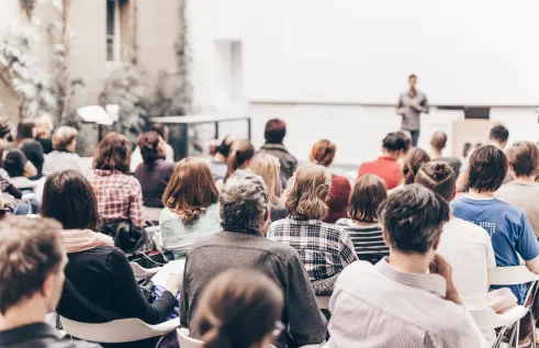 istock photo of conference