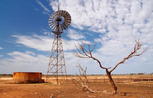 CDU researchers Dr Matthew Abunyewah and Professor Mitchell Byrne are investigating community resilience to drought to better prepare residents of Alice Springs for future possible severe effects. 