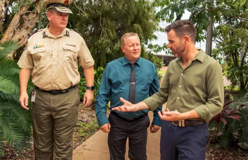 Police Commissioner, CDU TAFE and Minister