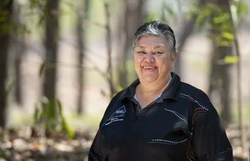 Charles Darwin University Larrakia Academic in Residence Dr Bilawara Lee, known as Aunty B, was recognised in the 2024 Australia Day Honours. 