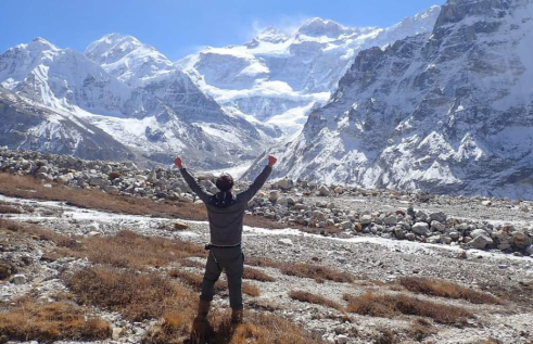 Carpenter Dan was inspired to pursue social work while in Nepal