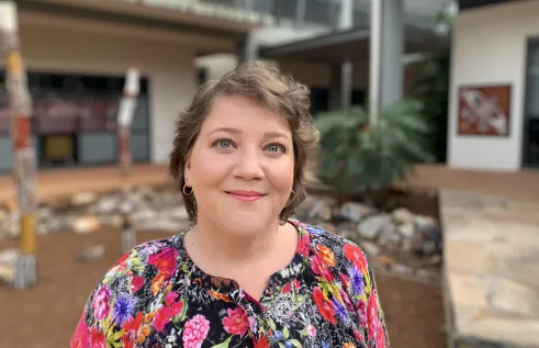 Social work student Josephine on Casuarina campus