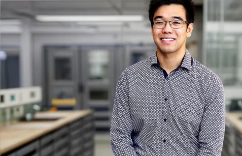 CDU PhD candidate Mr Stephen Lee