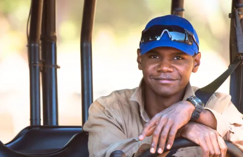 Young Aboriginal student 