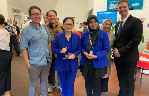 The conference was held at Charles Darwin University's Casuarina campus.