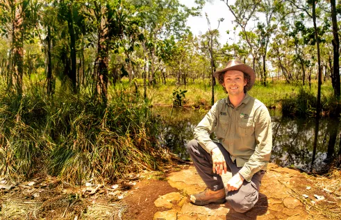 Researcher Litchfield