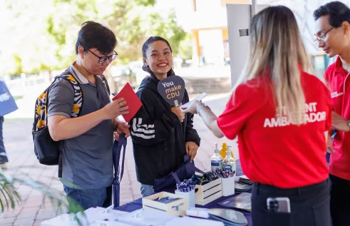Open Day Welcome Hub