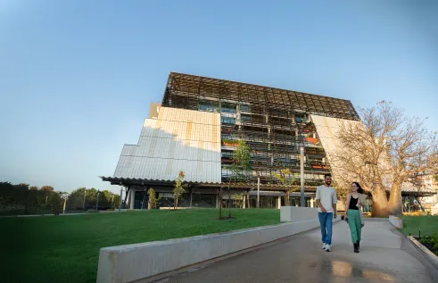 Education and Community Precinct campus students