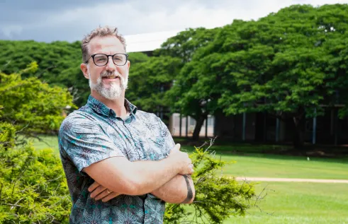 Dr R. Keller Kopf from the Research Institute for the Environment and Livelihoods.