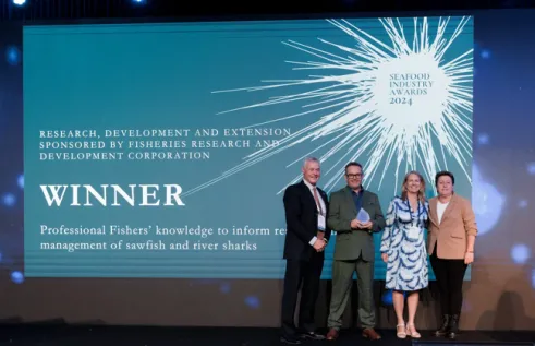 National Seafood Industry Awards.