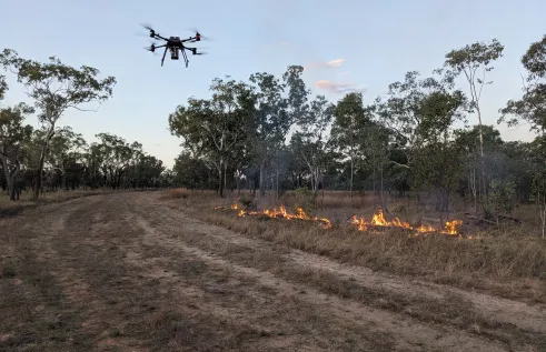 The hybrid 2-stroke engine drone will be adapted to deliver medical supplies on the battlefield. 