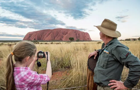 Student at Uluru