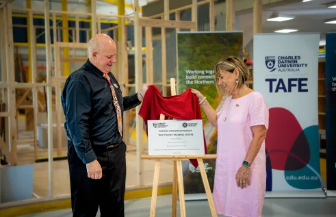 Charles Darwin University (CDU) has opened the doors of its new Trades Training Centre at its Casuarina campus.