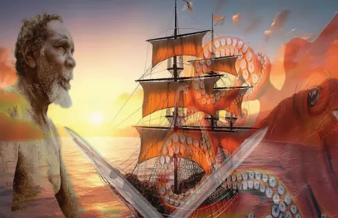 MILKUM GA WALŊA: Pattern, camera, life and RAŊIPUY: The beach is breathing open at the CDU Art Gallery from August 1, 2025. 