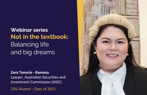 Zara Tenario-Ramoso - Balancing life and big dreams
