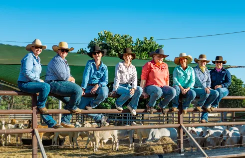 A group of staff at Katherine campus