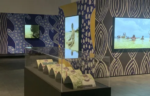 Ranjipuy art exhibition display