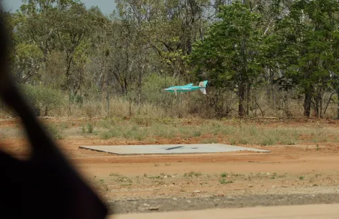 The remotely located Airspace Integration Research Facility (AIR-F) is only three hours drive from Darwin International Airport.