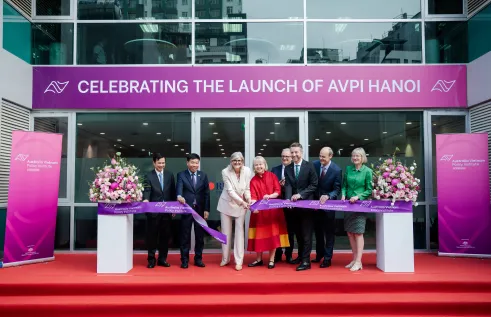 The Australia Vietnam Policy Institute open an office in Hanoi earlier this year.