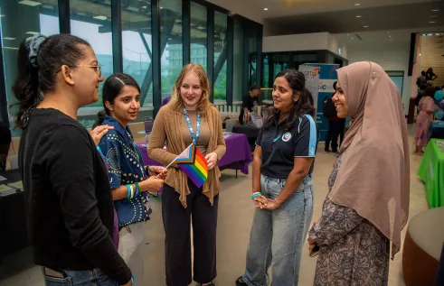 Group students as part of CDU's respect month initiative