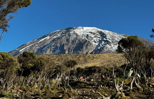  Mount Kilimanjaro in Tanzania, Africa, is the most recent climb for the Seven Summits Sustainability Project lead researcher. 