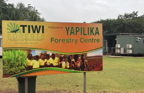 photo of yapilika forestry centre banner