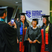Today 119 First Nations students will celebrate their academic successes at a Valedictory Ceremony held at Charles Darwin University’s (CDU) Casuarina campus.