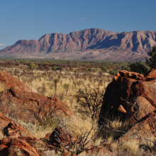 MacDonnell Ranges in Alice Springs
