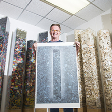 PhD candidate John Dahlsen plans to exhibit the prints in Australia later this year