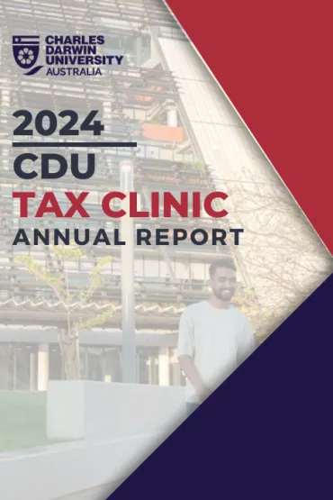 CDU FREE TAX CLINIC - Annual Report 2024 Cover Page