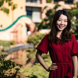 CDU international student Sunny