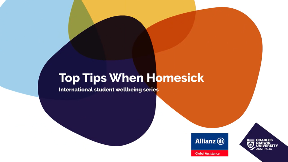 1 - CDU Equity Services - Top tips for when you are feeling homesick