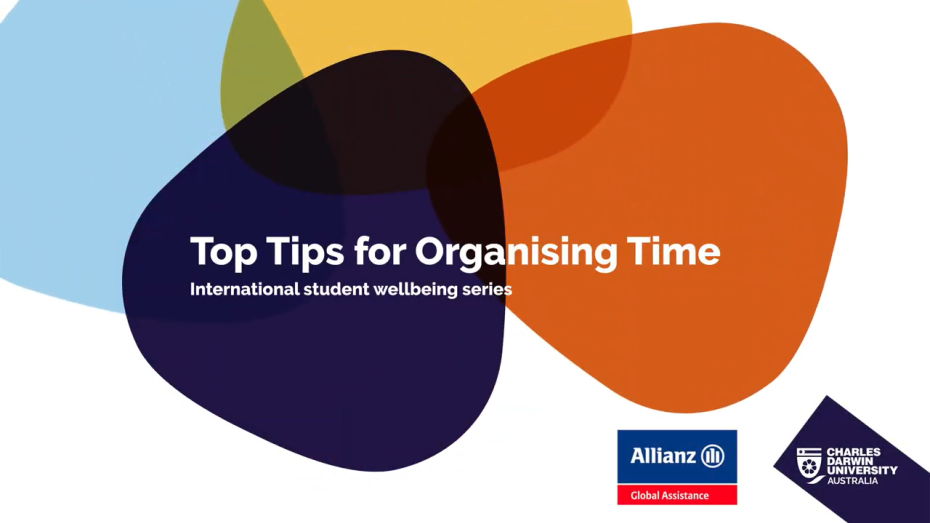 10 - CDU Equity Services - Top Tips for how to plan and organise your time well
